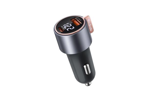 Mcdodo CC-3690 Car Charger Mobil 75W Dual Port USB A + C Fast Charging